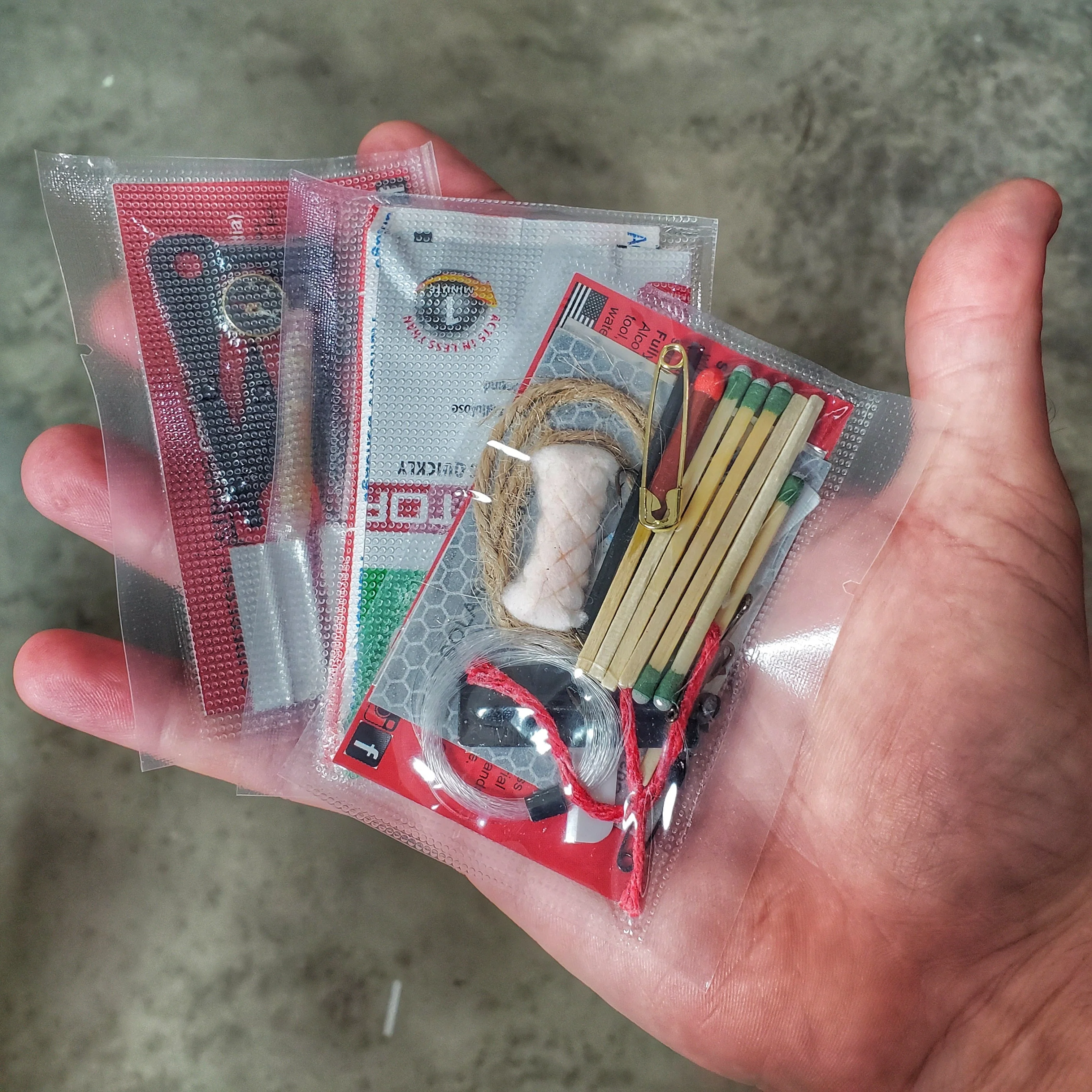 Shim Personal Survival Cards - Wallet Size Vacuum Sealed Survival Packets - Image 19
