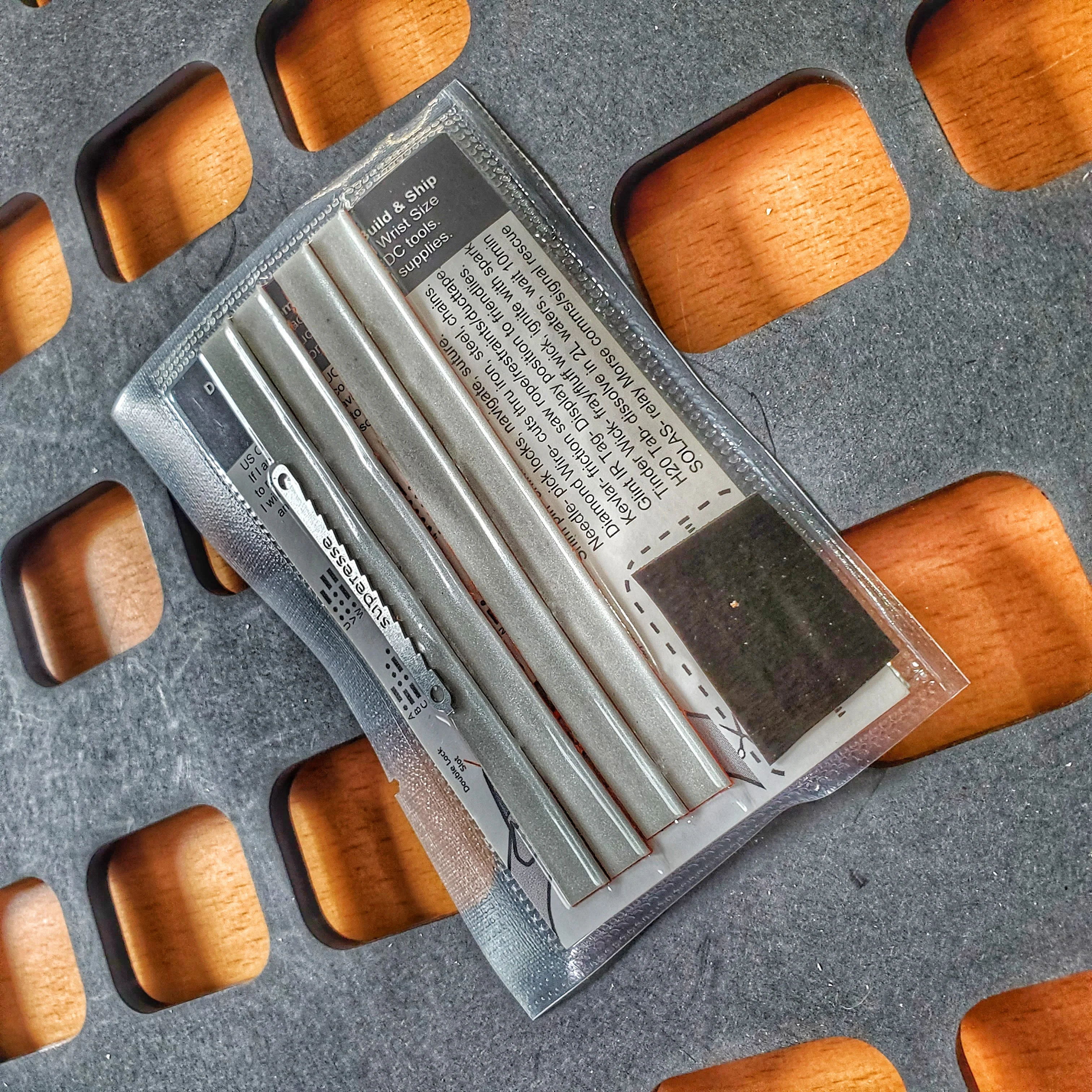 Shim Personal Survival Cards - Wallet Size Vacuum Sealed Survival Packets - Image 43