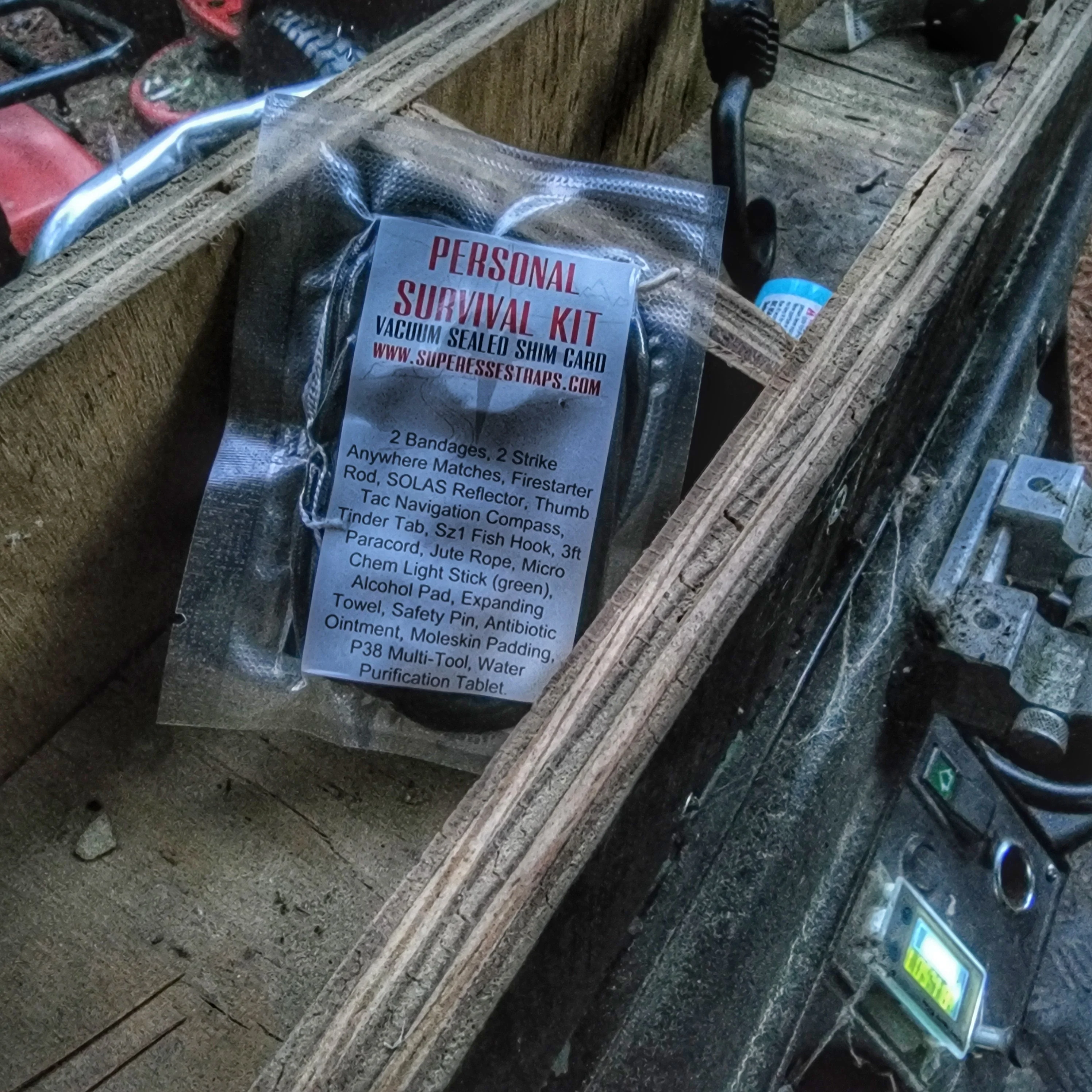 Shim Personal Survival Cards - Wallet Size Vacuum Sealed Survival Packets - Image 50
