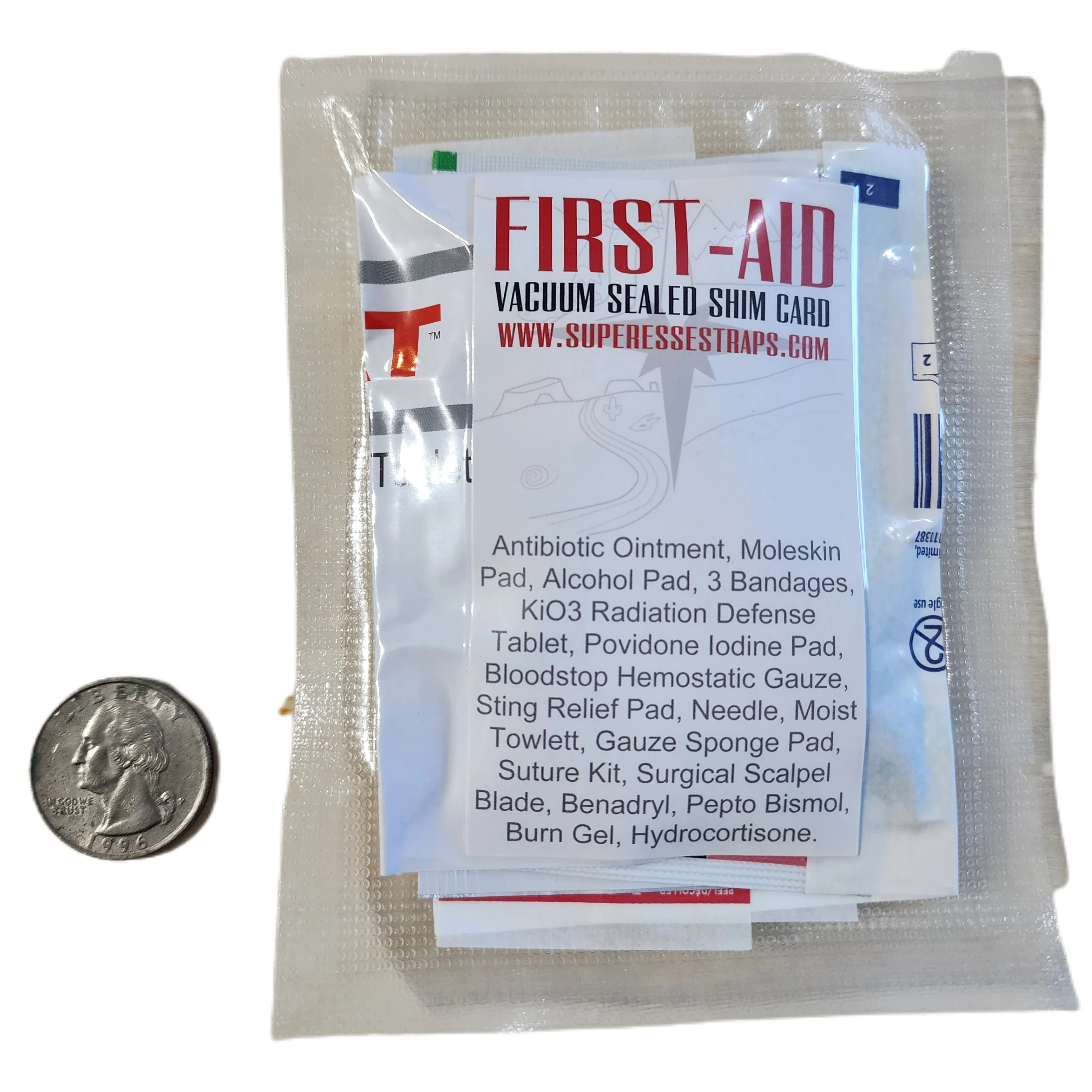 Shim Personal Survival Cards - Wallet Size Vacuum Sealed Survival Packets - Image 60