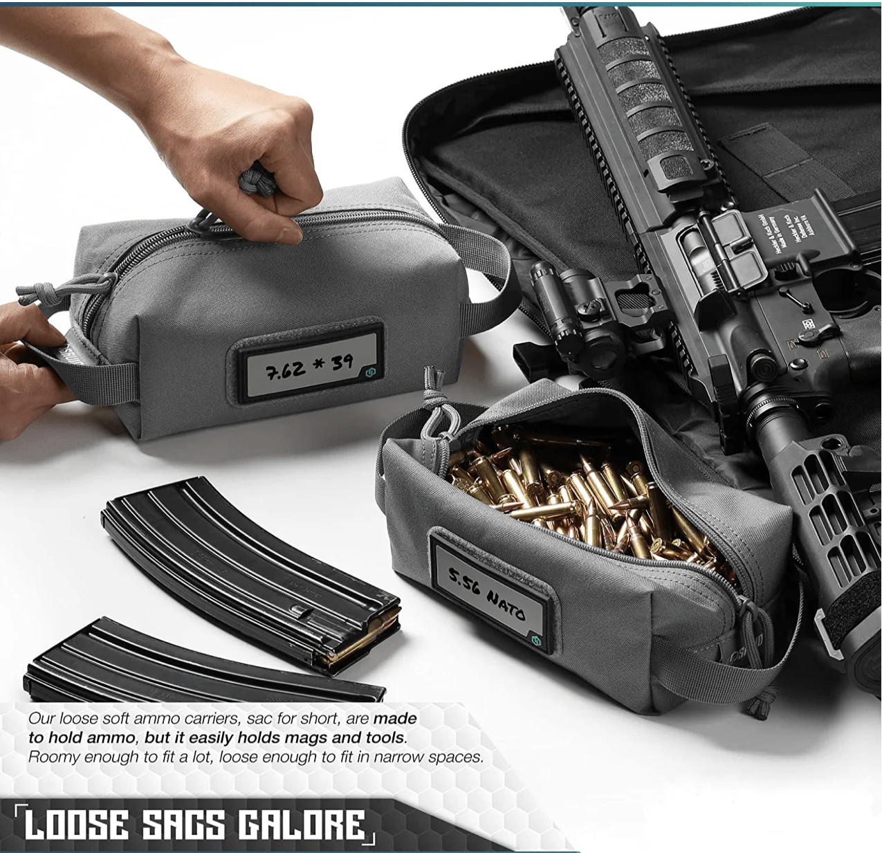 Soft Tactical Storage Pouch (4 Pack) - Image 5