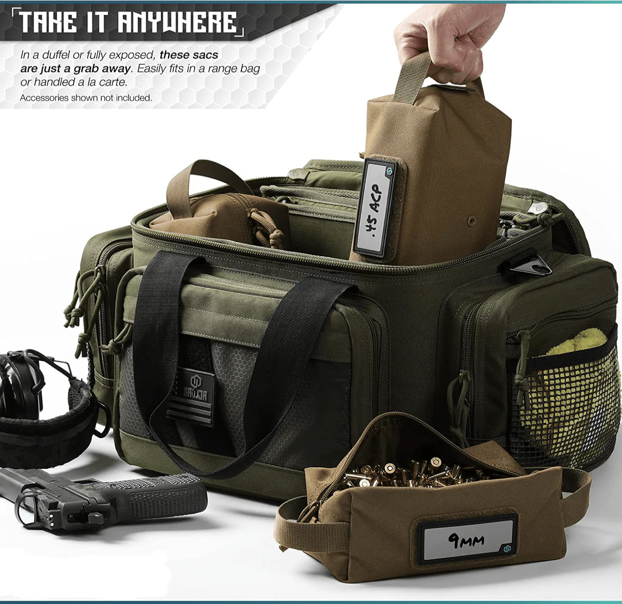 Soft Tactical Storage Pouch (4 Pack) - Image 7