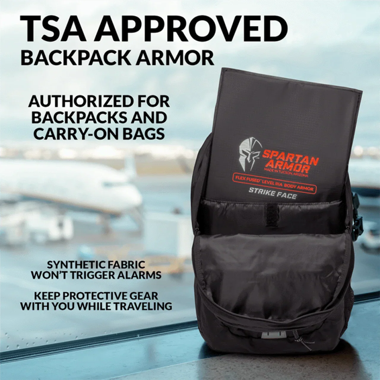 Spartan Level 3A Backpack Armor Panel - Image 2