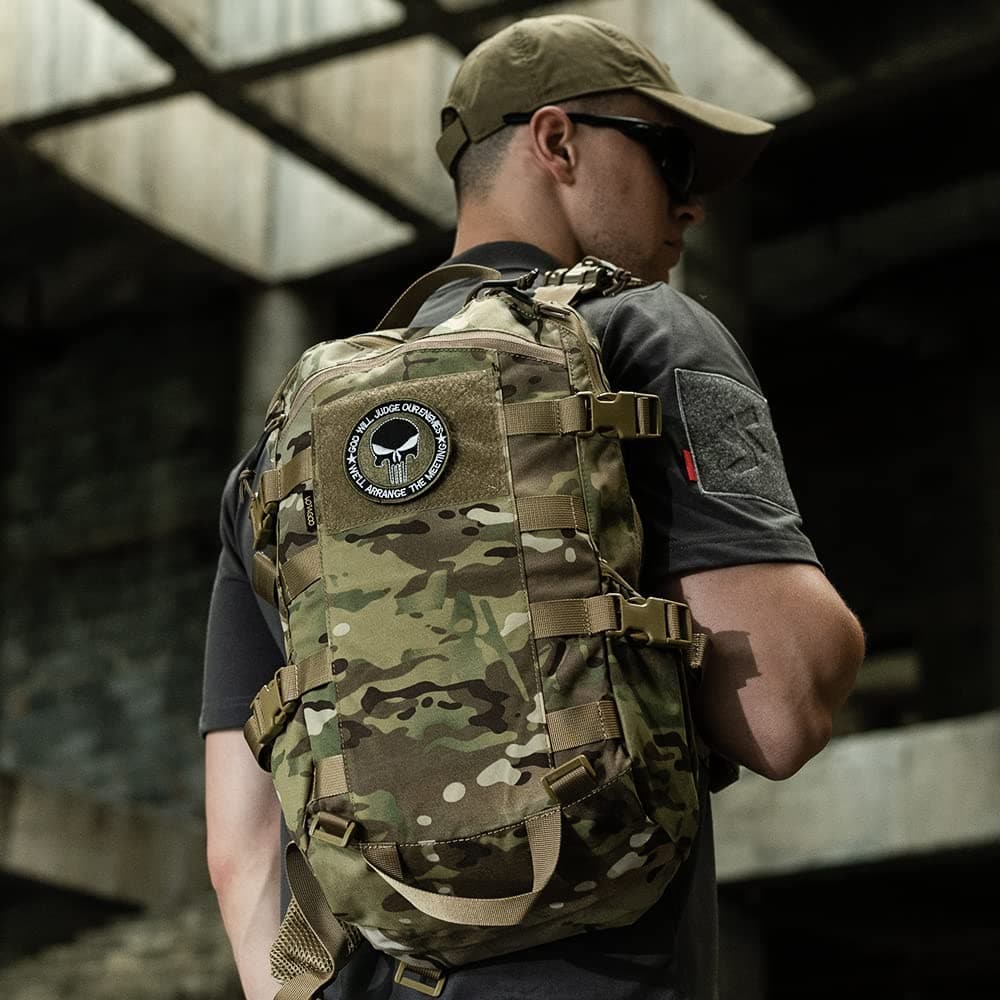 Tactical Military Outdoor Hiking Molle Rucksack Assault Pack - Image 2