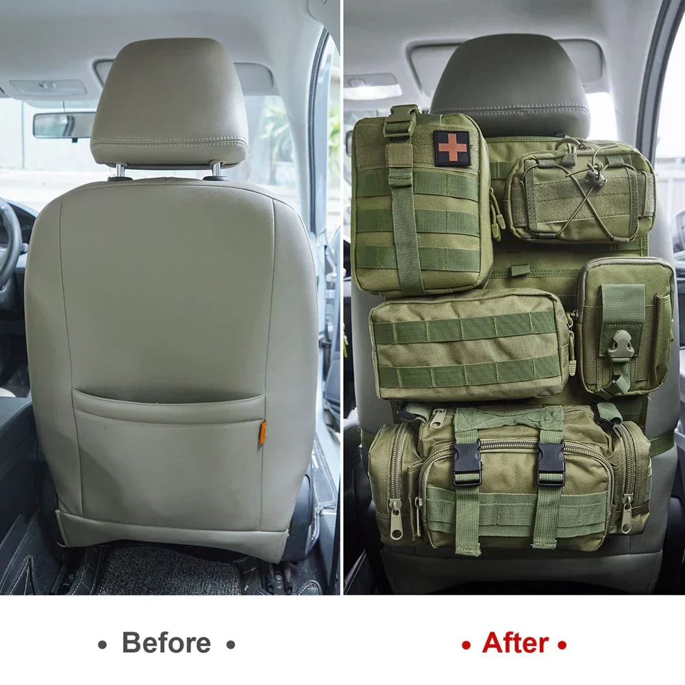 Tactical MOLLE Seat Organizer Full Set - Image 12