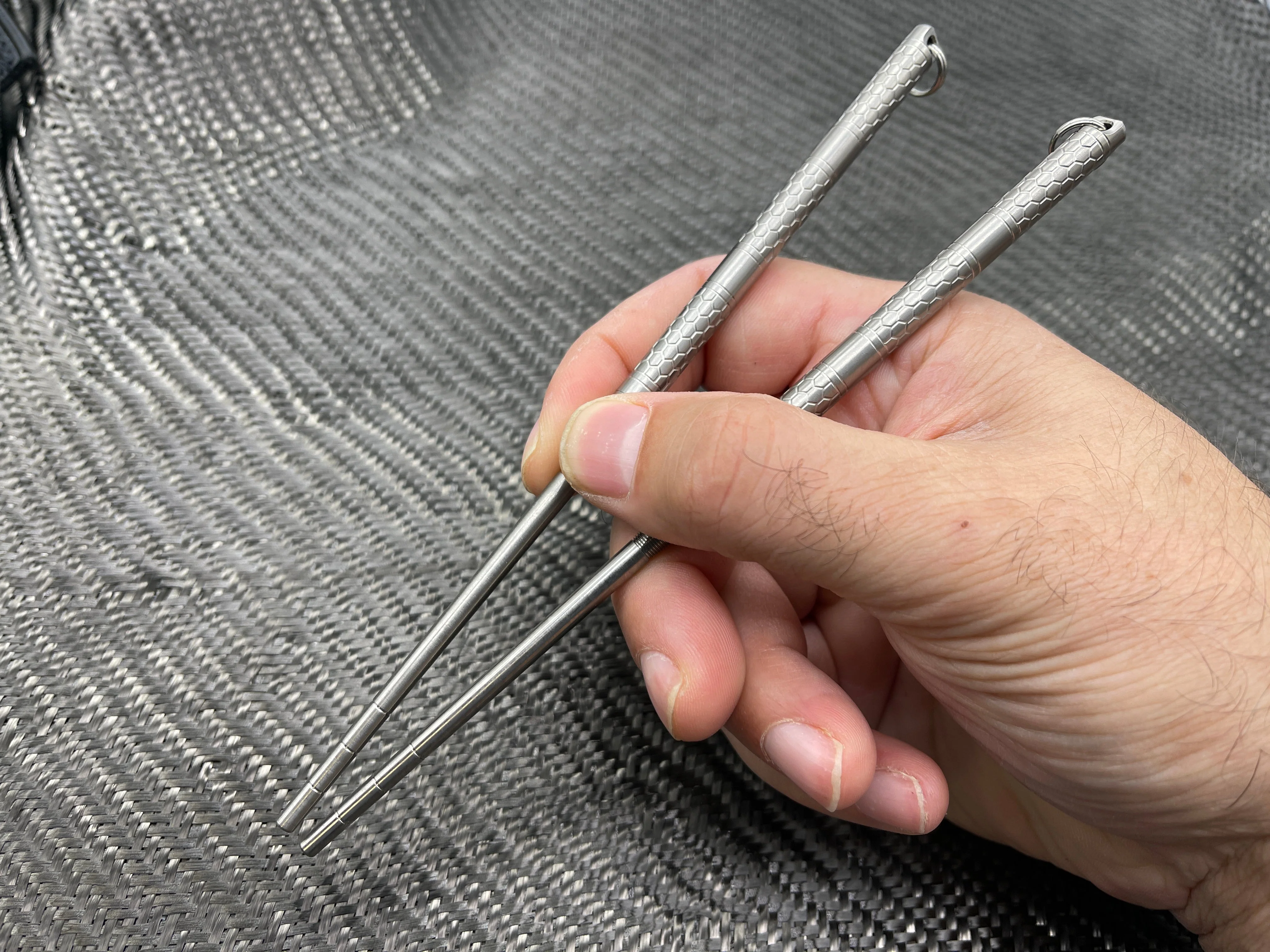 Take 2  - Titanium Chopstick Set by Maratac® - Image 16