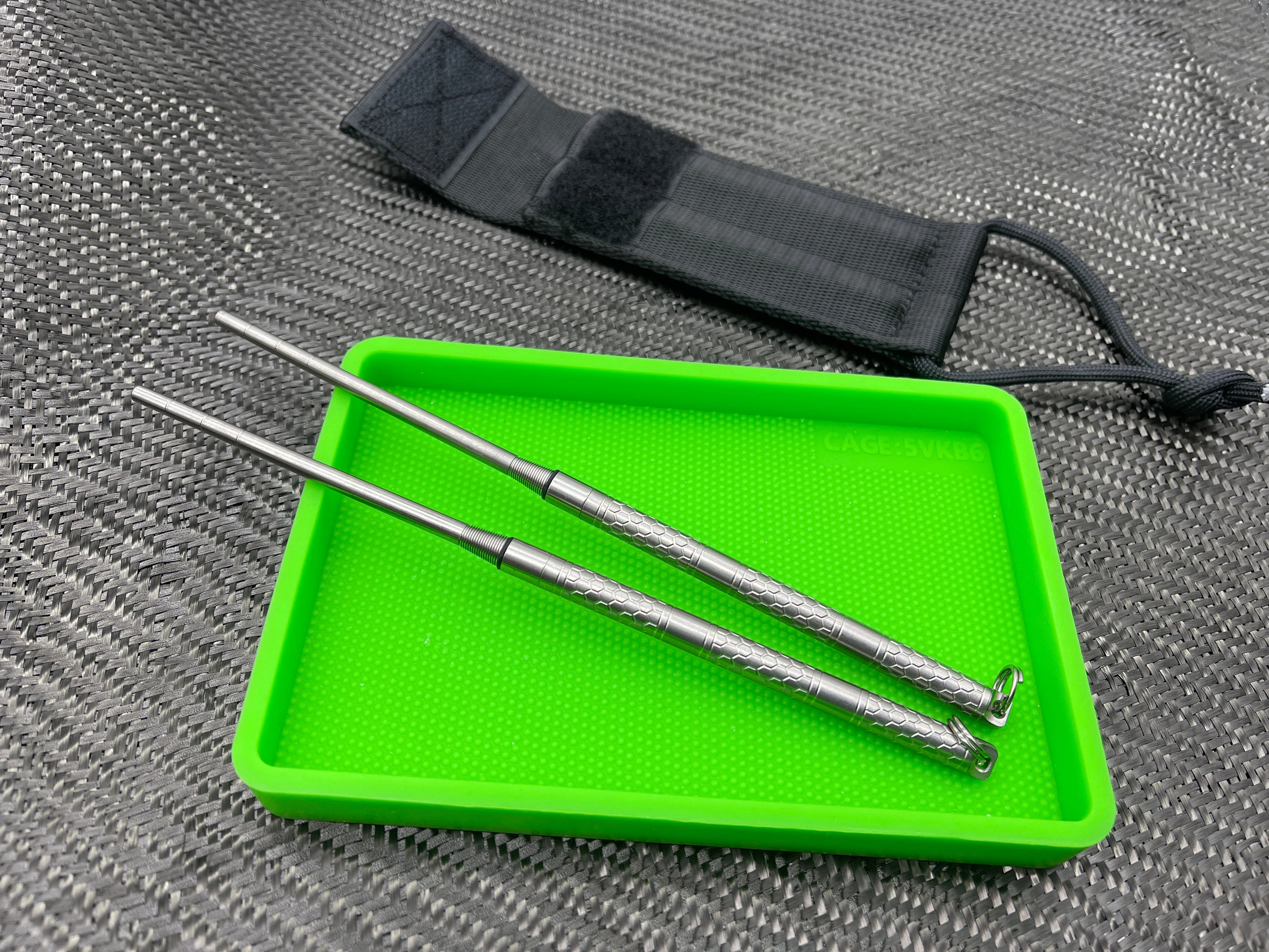 Take 2  - Titanium Chopstick Set by Maratac® - Image 9