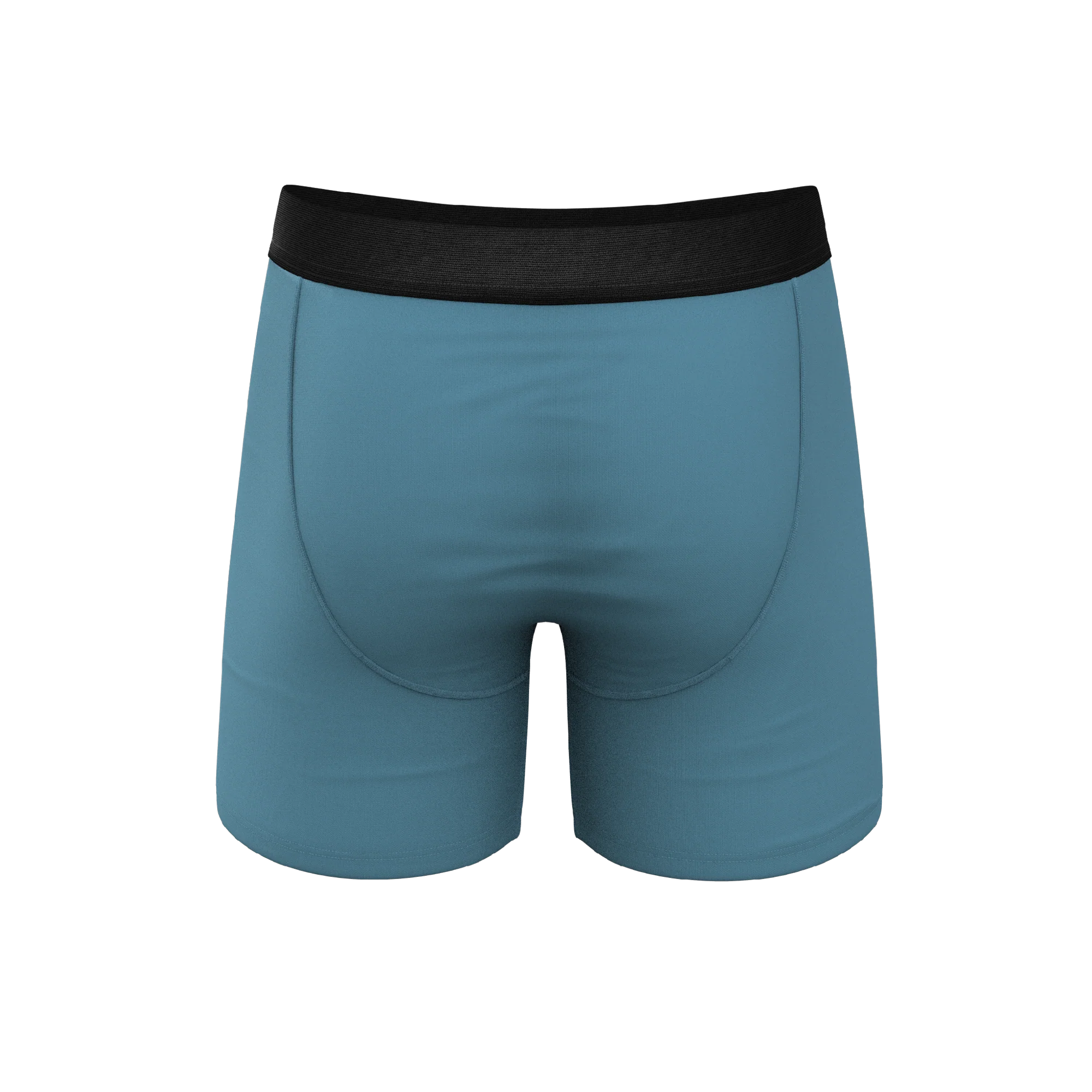 The Neptune | Slate Blue Ball Hammock® Pouch Underwear With Fly - Image 5
