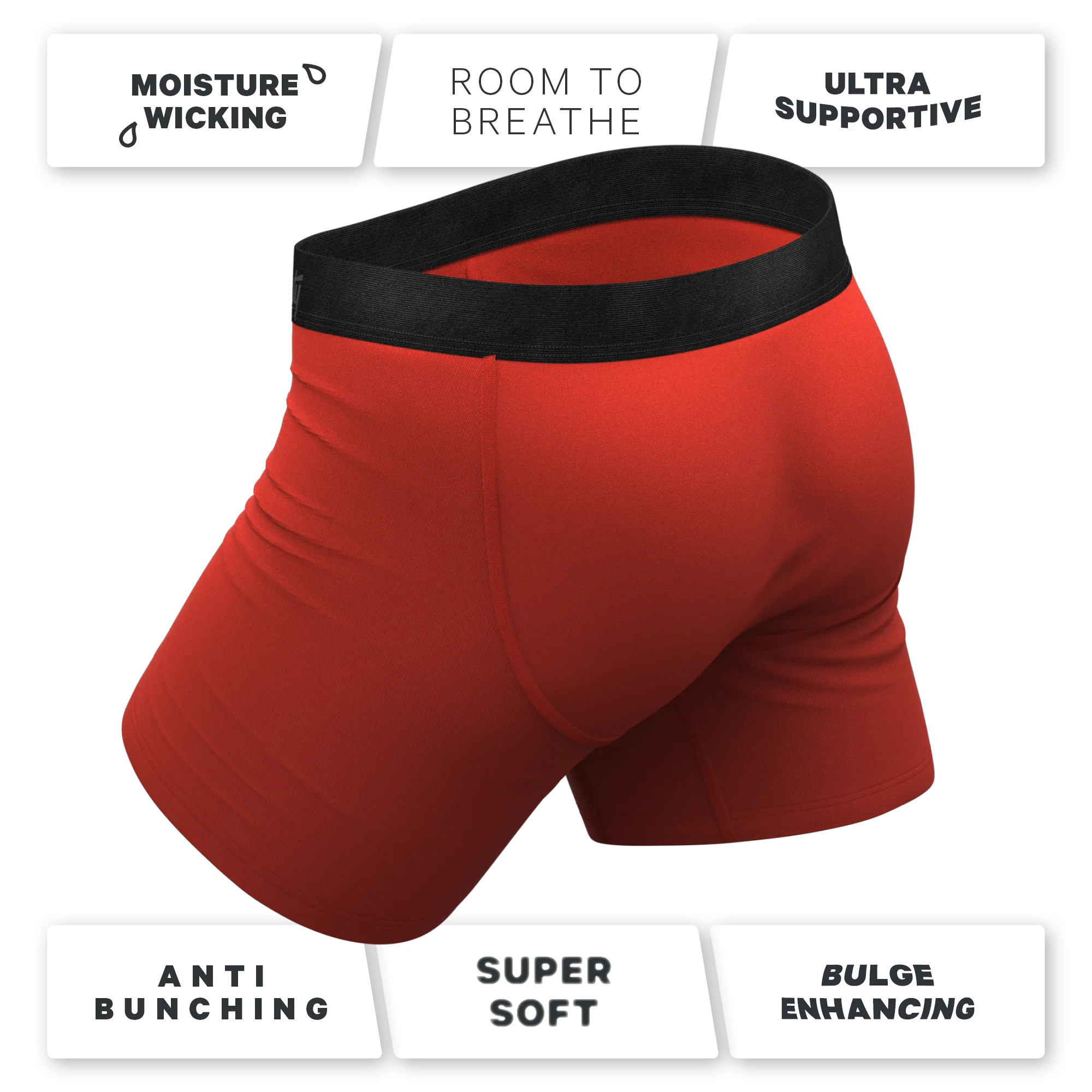 The Rust Fund | Rusty Red Ball Hammock® Pouch Underwear With Fly - Image 4