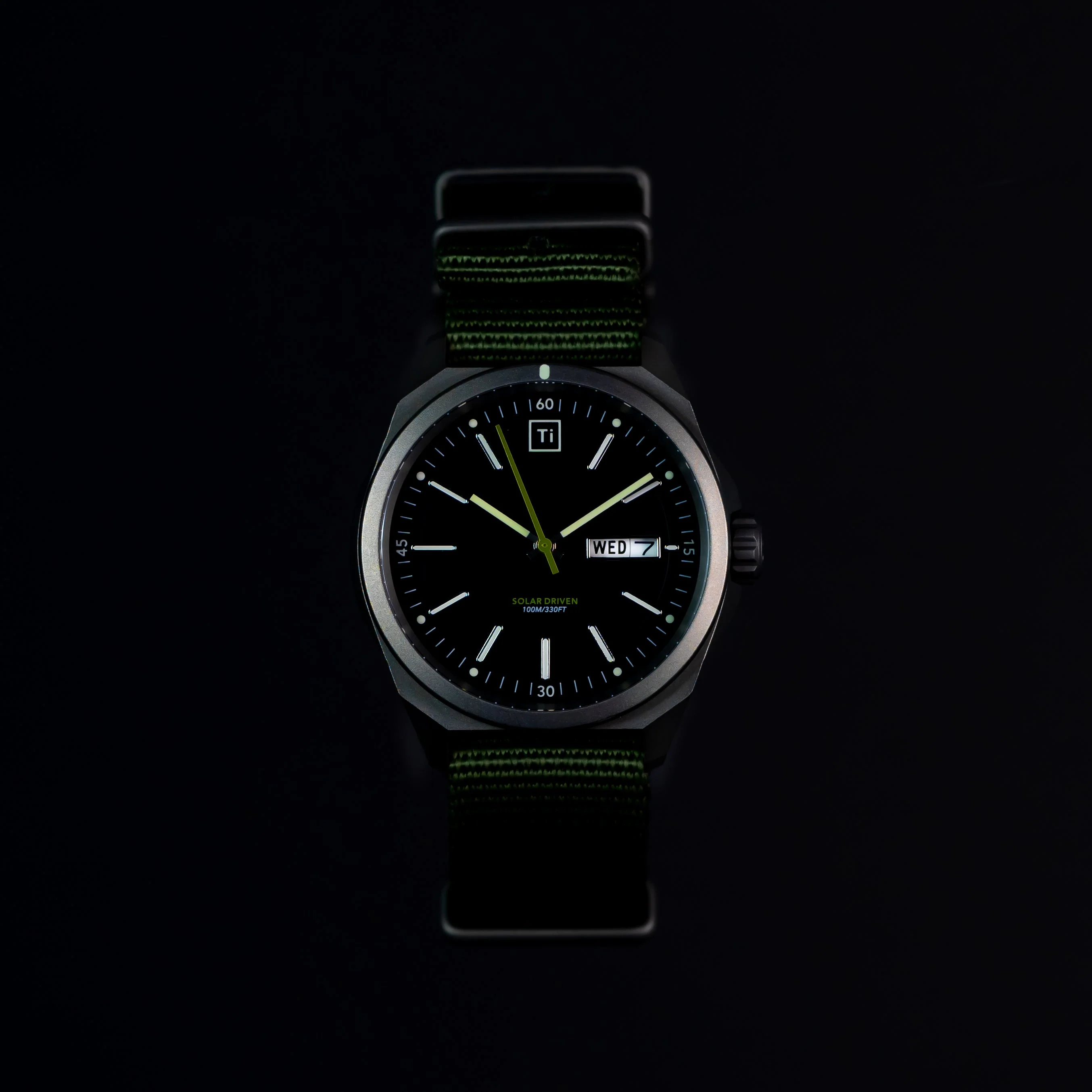 Ti Field Watch / Solar Driven / Stonewashed - Image 2