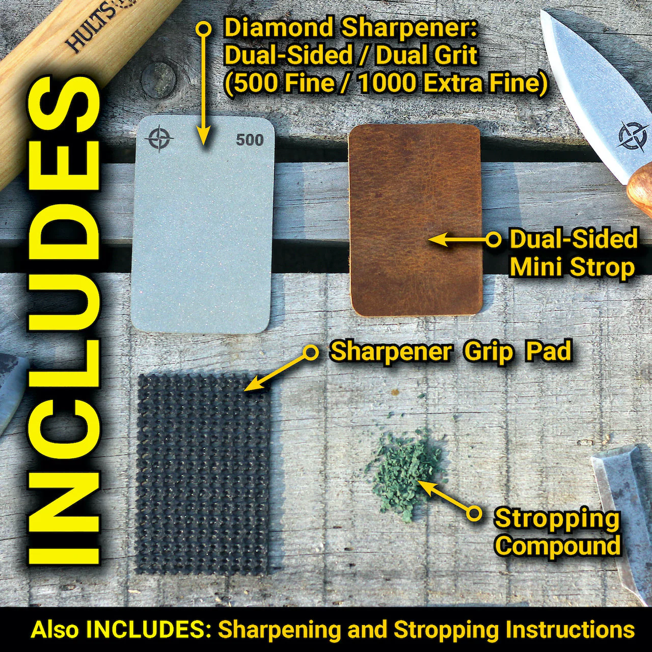 Tiny Knife Sharpener Kit - EDC - Image 2
