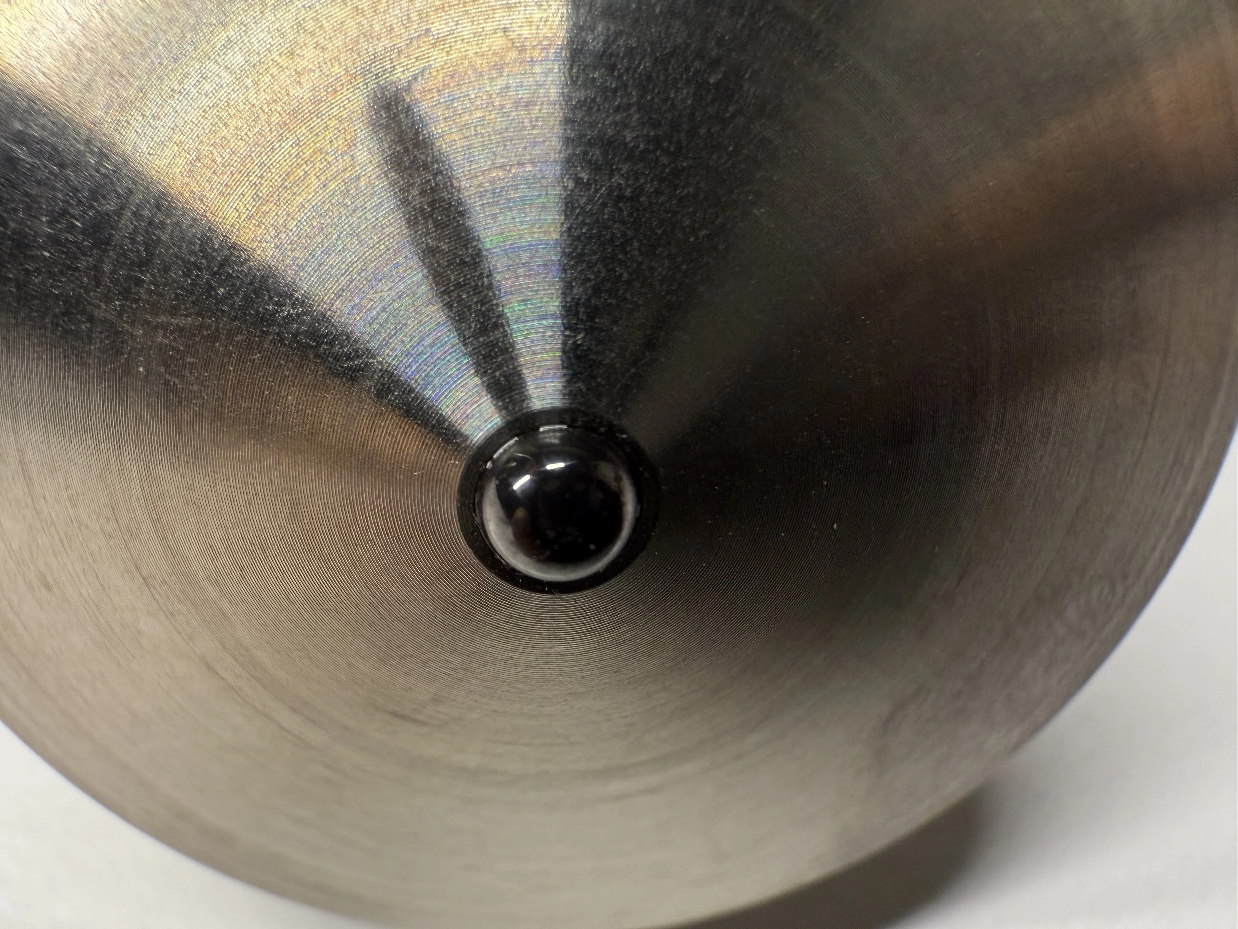 Tip Top Extreme - Tungsten / Titanium / UGM Glow - Spinning Top + Delrin Stand by Maratac® - Image 6