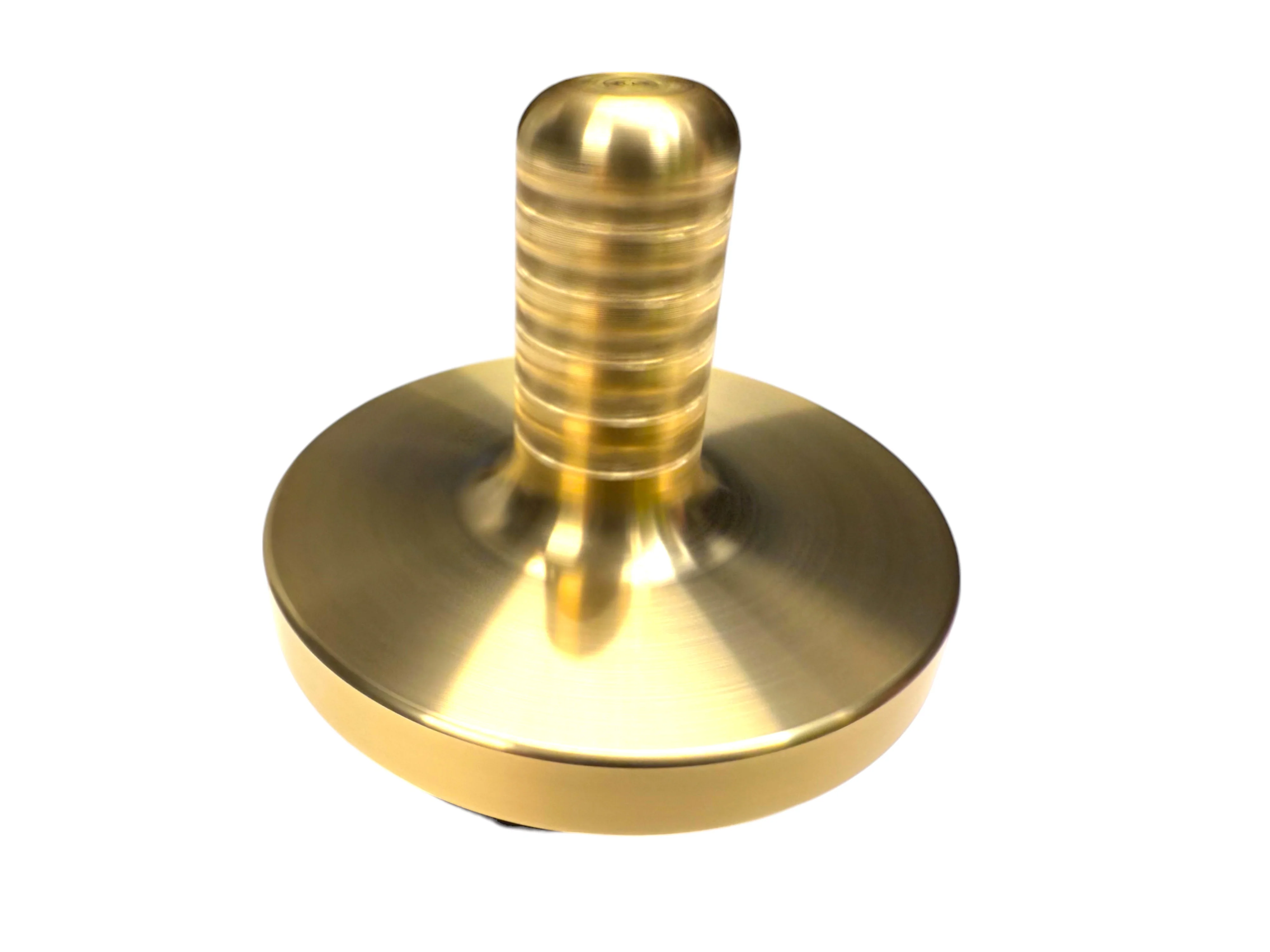 Tip Top - Tungsten / Brass - Spinning Top + Delrin Stand by Maratac® - Image 4