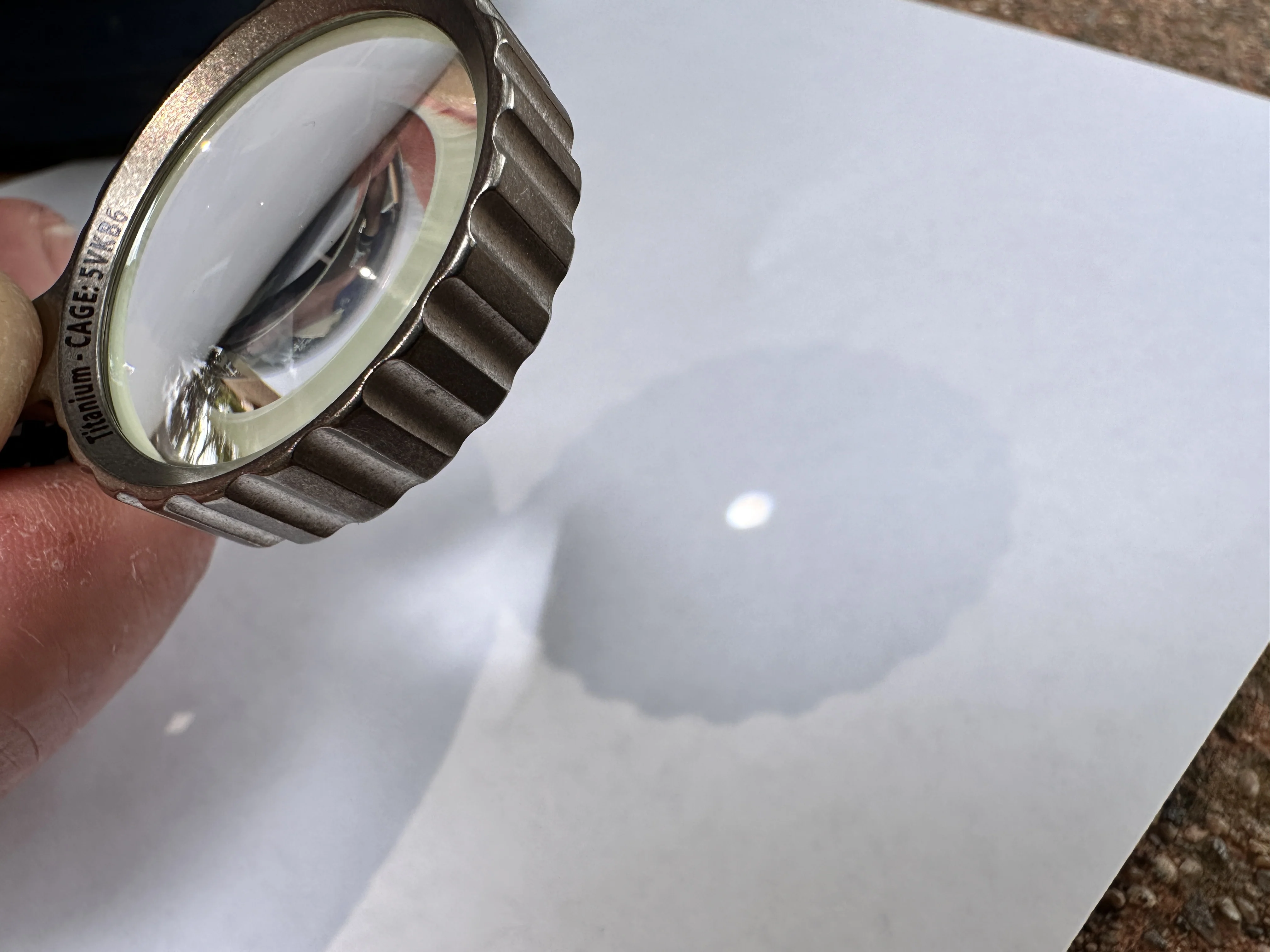 Titan Zoom - Sapphire Pocket Magnifier by Maratac® ( 2 Variants ) - Image 25