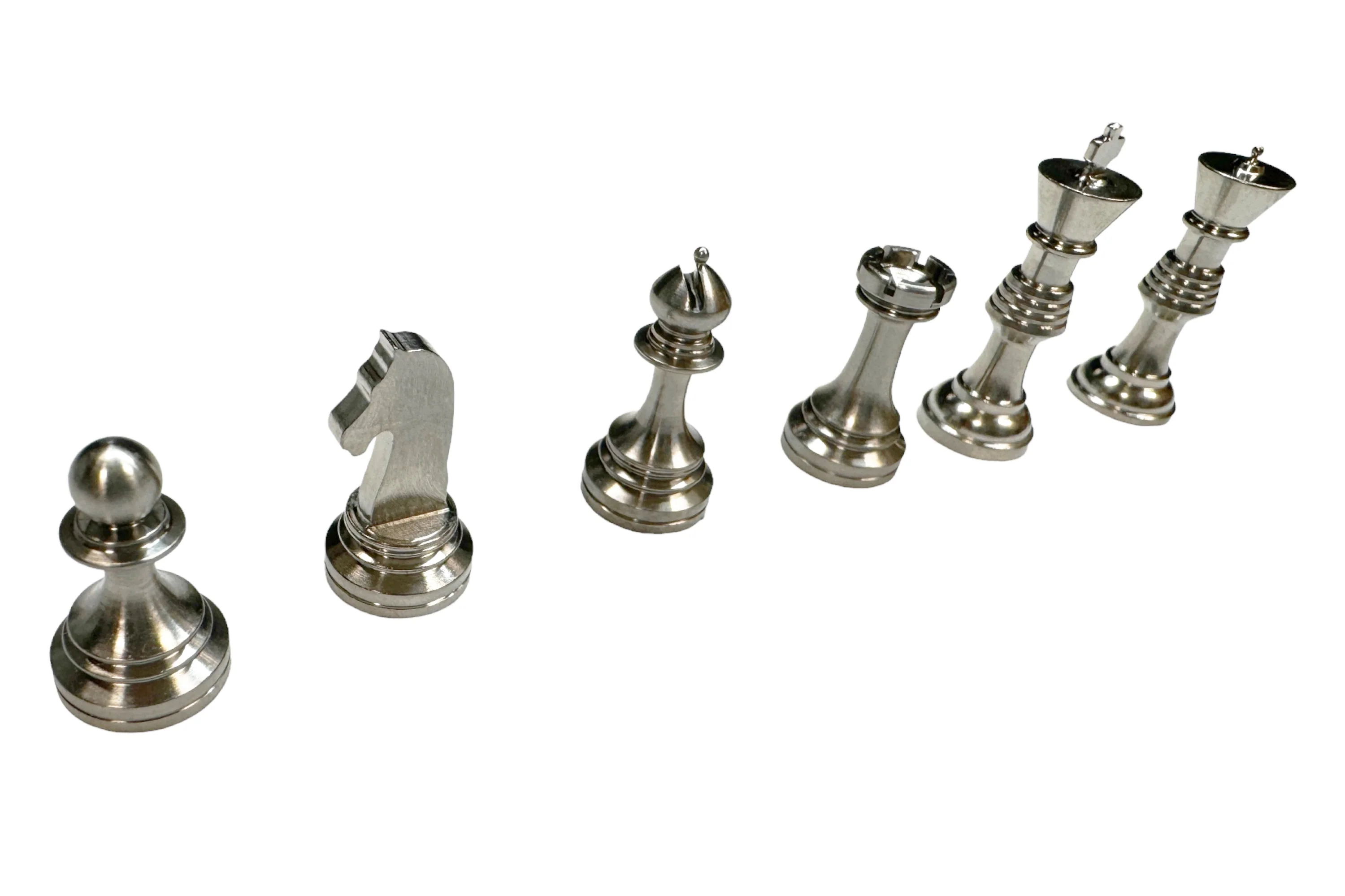 Titanium Chess Pieces ( Worlds Smallest ) by Maratac® - Build-A-Set - Image 9