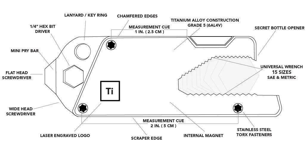 Titanium Pocket Tool - Image 10