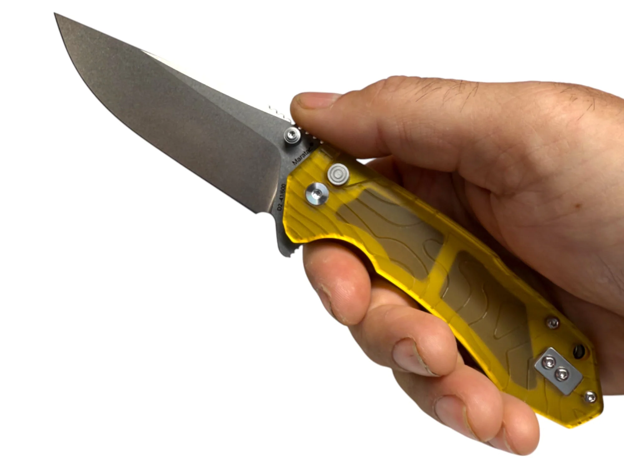 Ultem® - Topo-Trekker D2 Pocket Knife By Maratac®🚨 New Intro Special!🚨 - Image 4