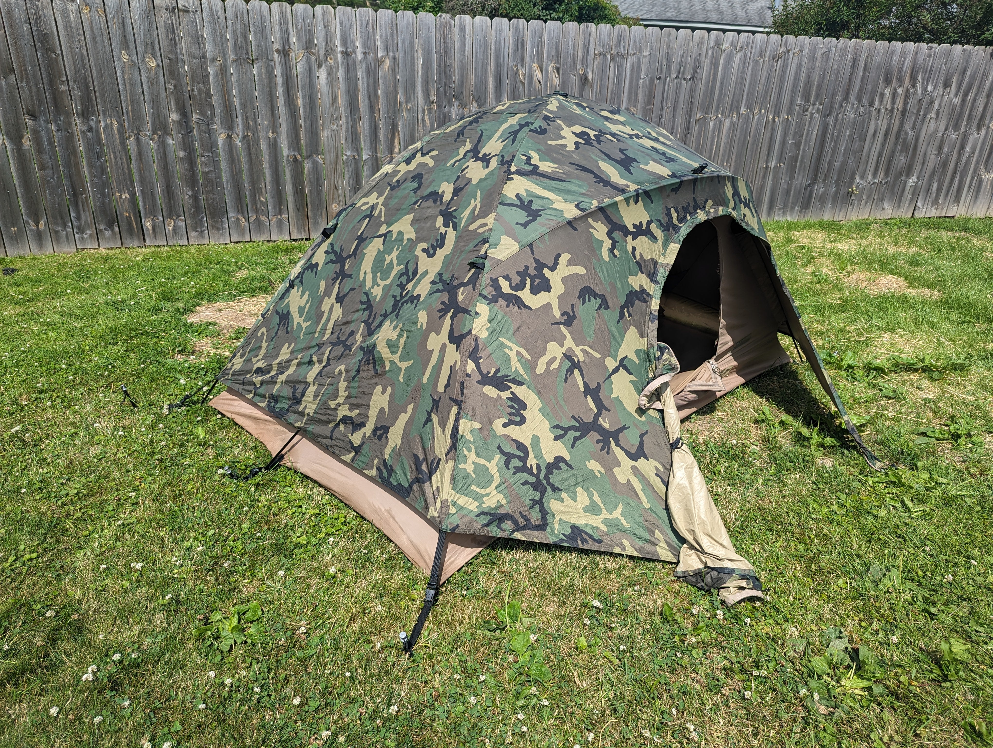 USMC - 2-Man Combat Shelter - Woodland - Image 3