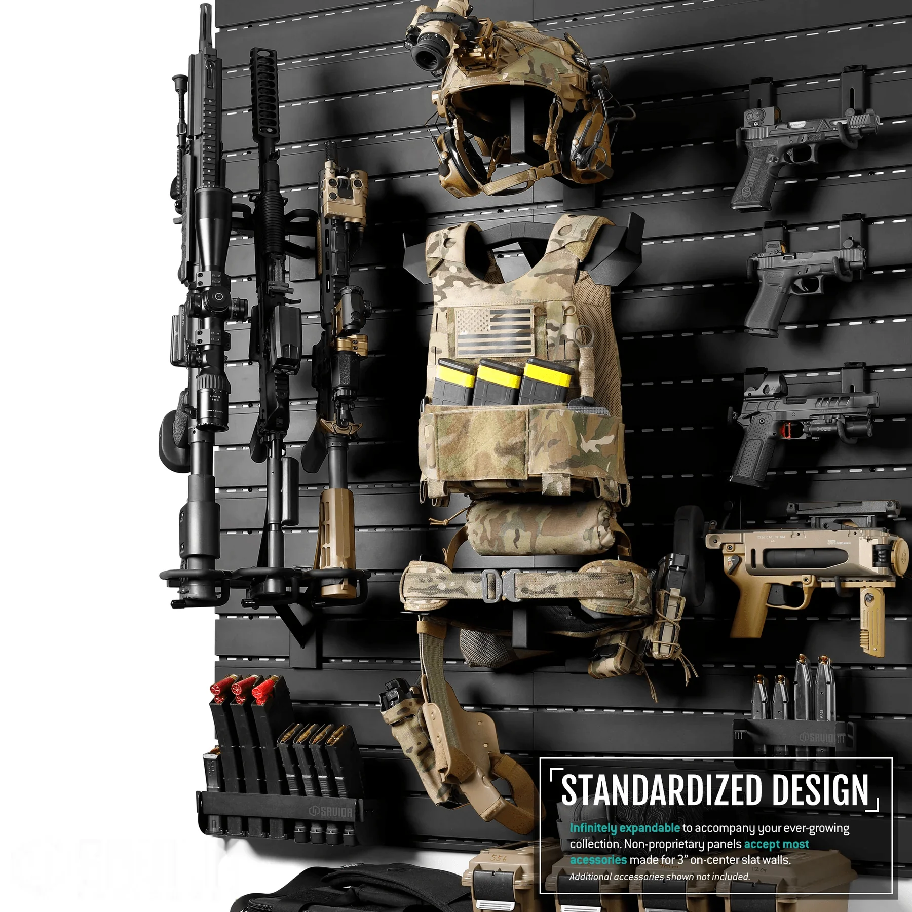 Wall Rack System - Helmet Rack - Image 2
