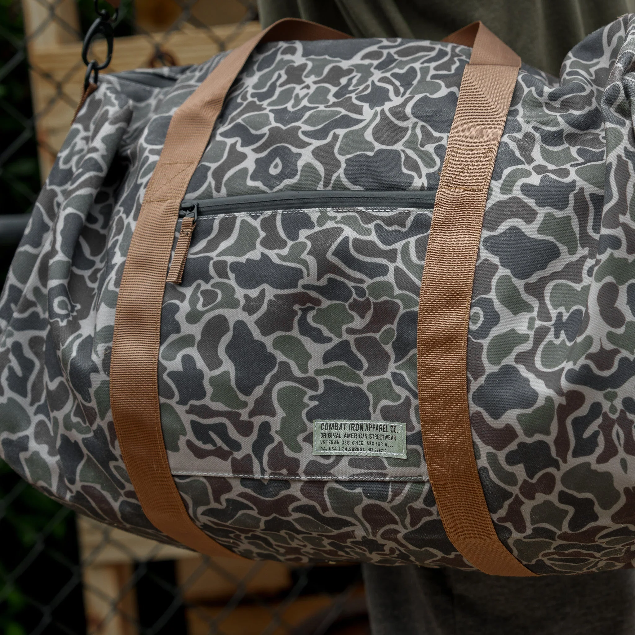 Waterproof XL 57.5L Waxed Duffle Bag - Image 45