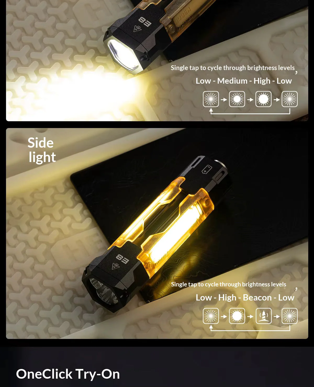 Wuben E8 V2 Modular Flashlight 🔥 CC Exclusive Custom Combo Kit 🔥 Now Shipping! - Image 4