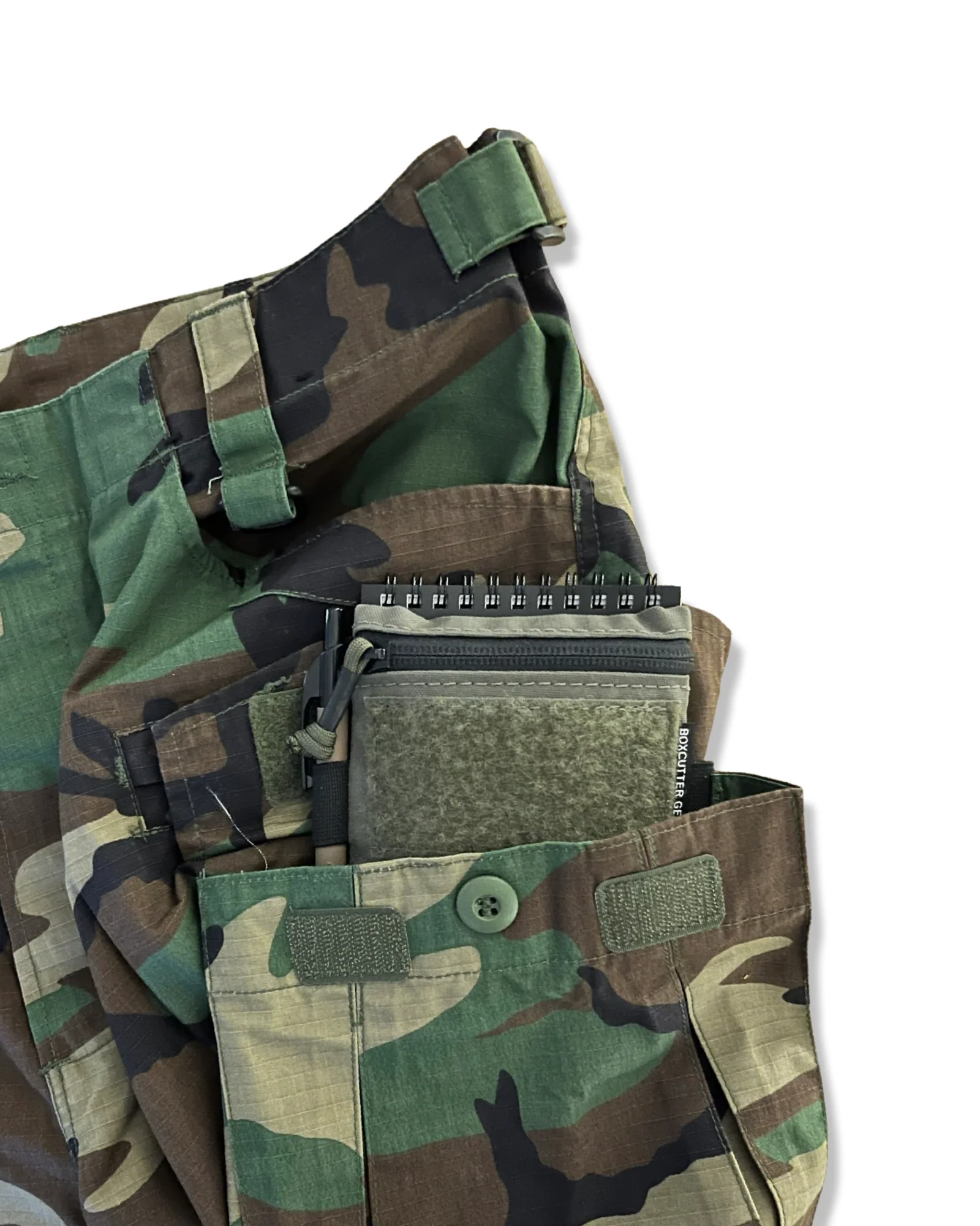 [ZAP]-XL Zippered Admin Pocket Extra Large (Velcro or Molle Back) - Image 3
